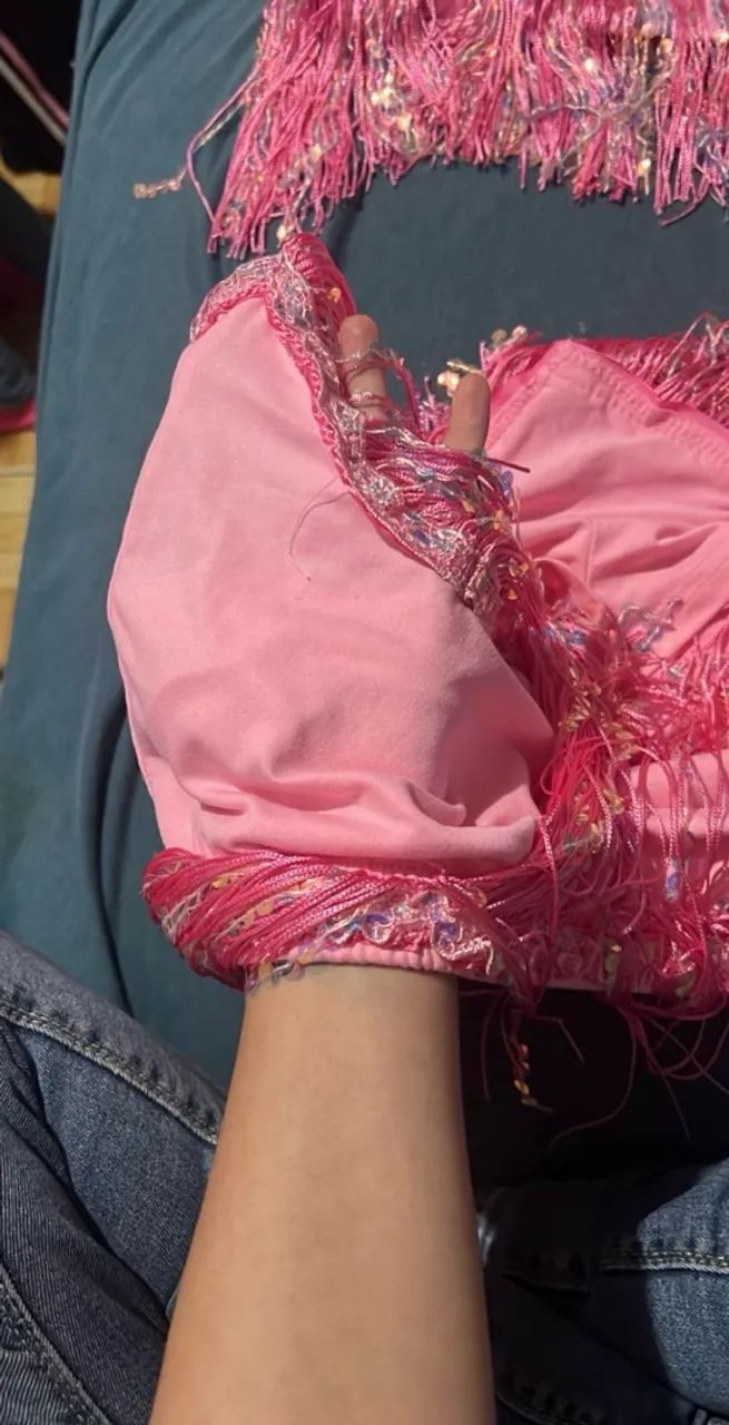 Conjunto rosa brilhante  - Foto 2