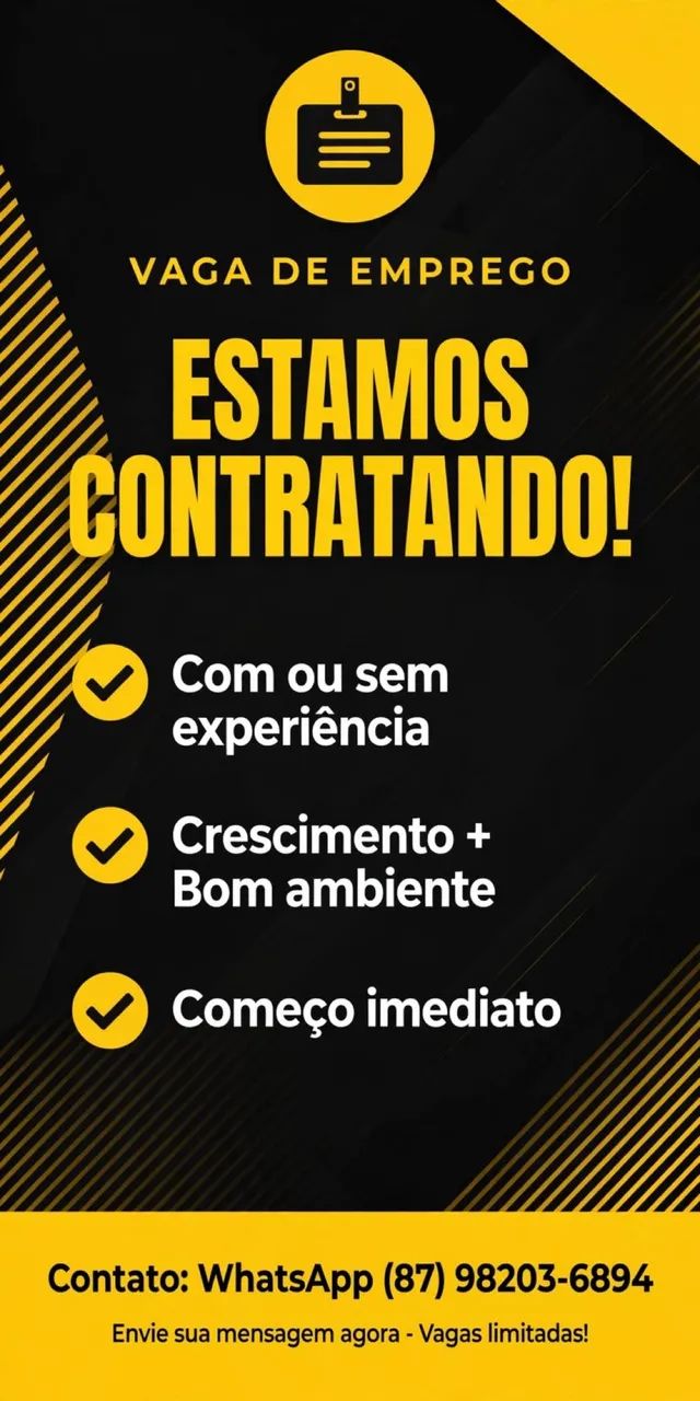 Vagas de emprego 