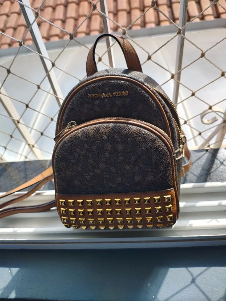 mochila pequena michael kors