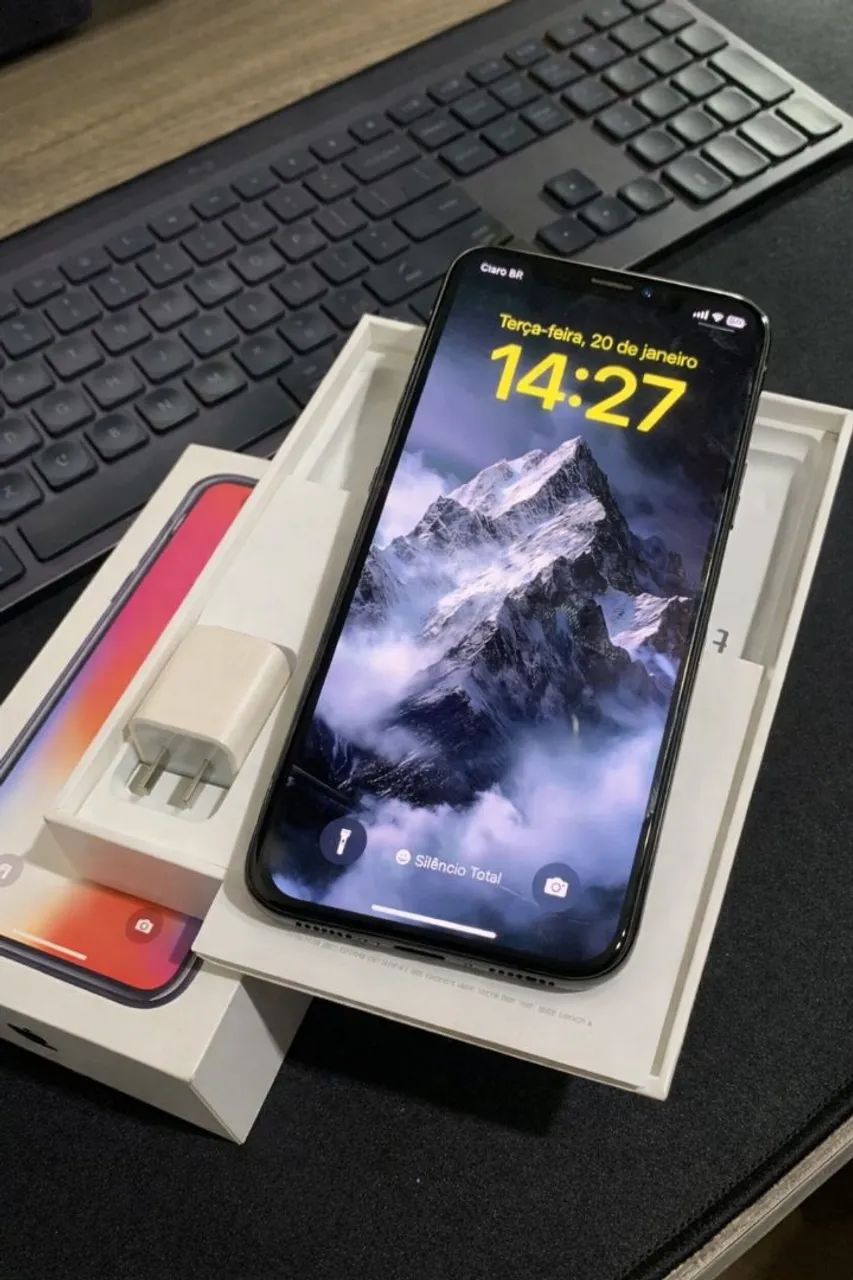IPHONE X 256GB ZERO NA CAIXA