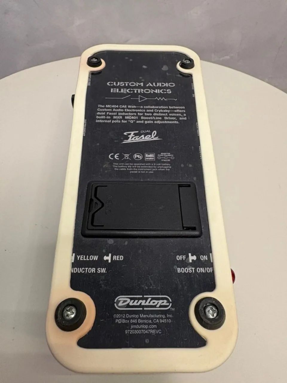 Pedal Wah Dunlop CAE MC404 - Instrumentos musicais - Areal