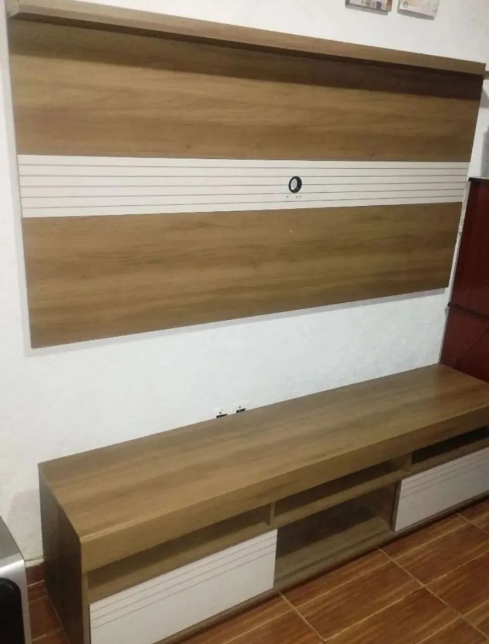 Rack com painel para tv de até 65 polegadas 