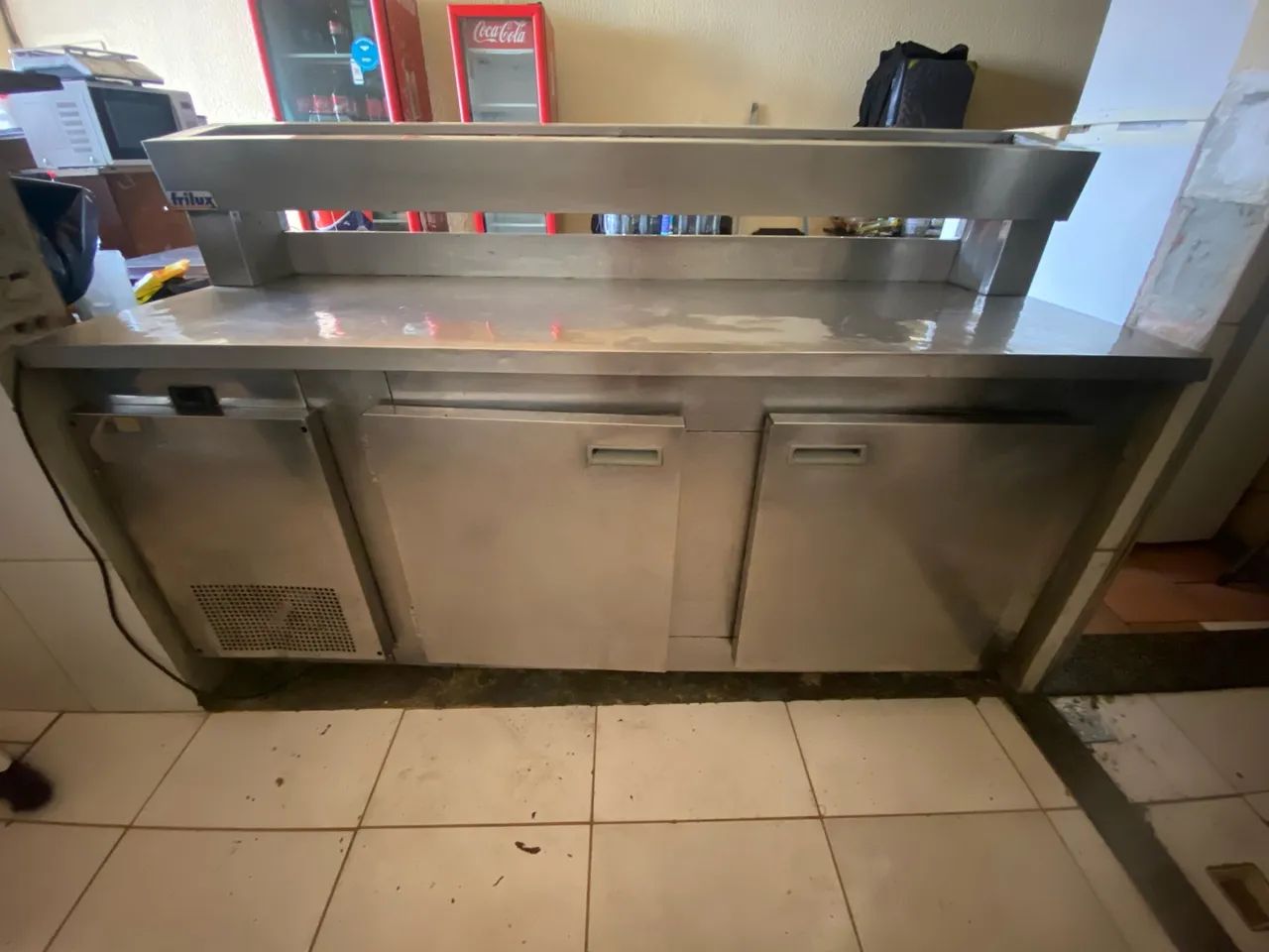 Vendo condimentadora refrigerada