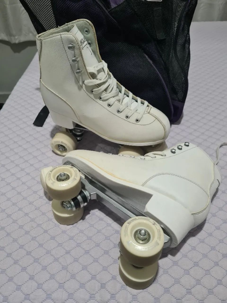 Patins Traxart Branco - Tam. 40/41 - Foto 2