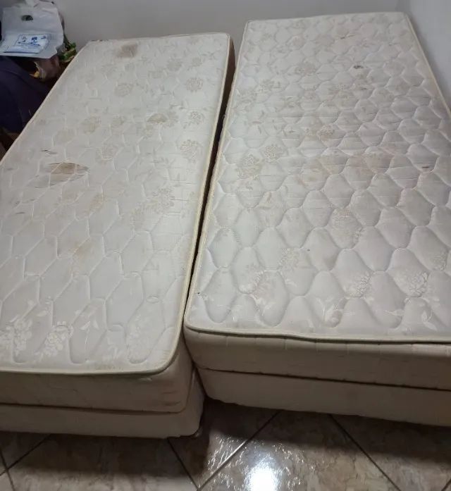 Duas Cama Box Solteiro (usados) - Foto 2