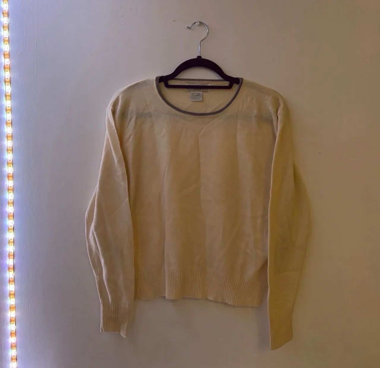 Blusa de Manga Comprida Amarelo Bebê - Foto 2