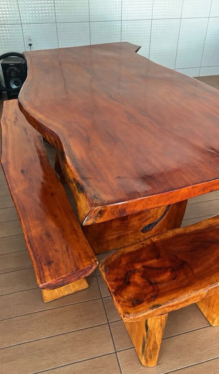 Mesa de 1.70 sem emenda e com 1m de largura - Foto 2