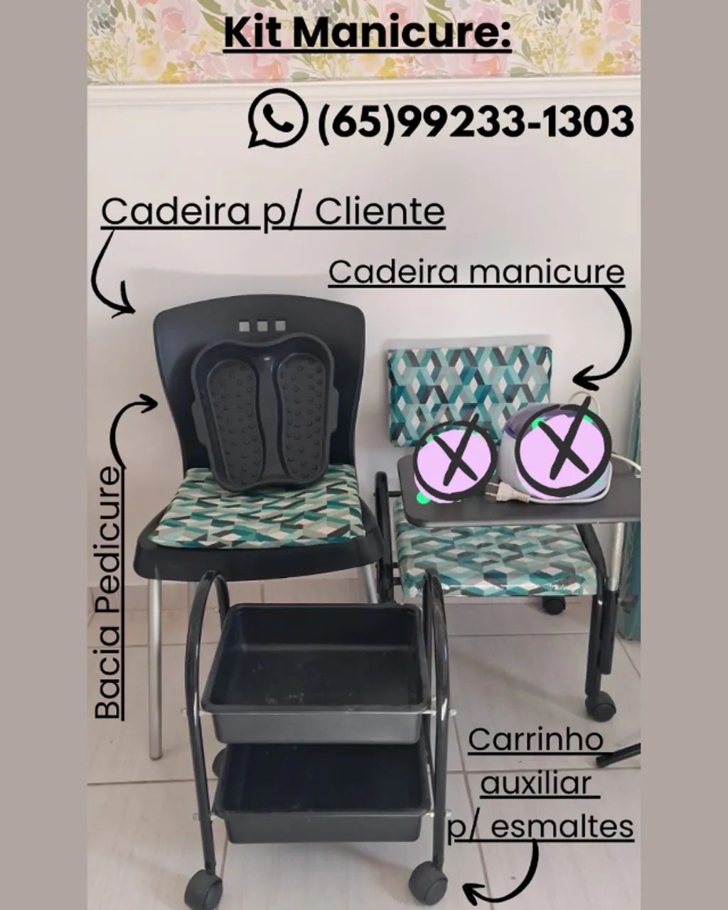 Kit Manicure e Pedicure