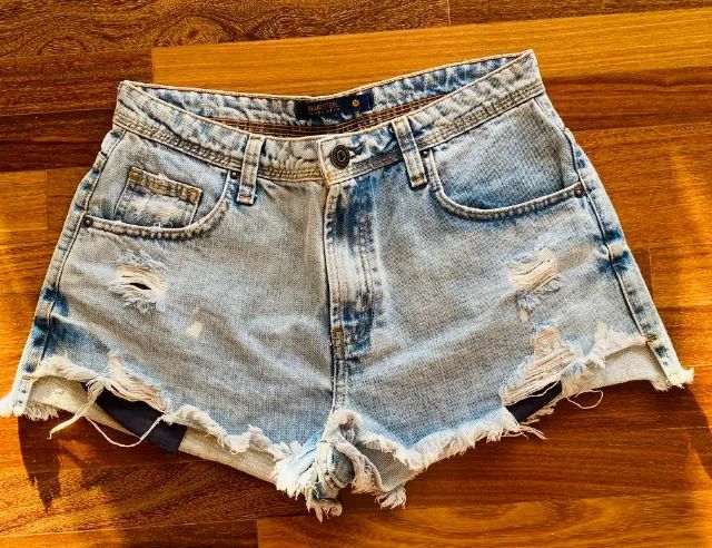 Shorts Jeans BLUESTEEL em estado de novo!