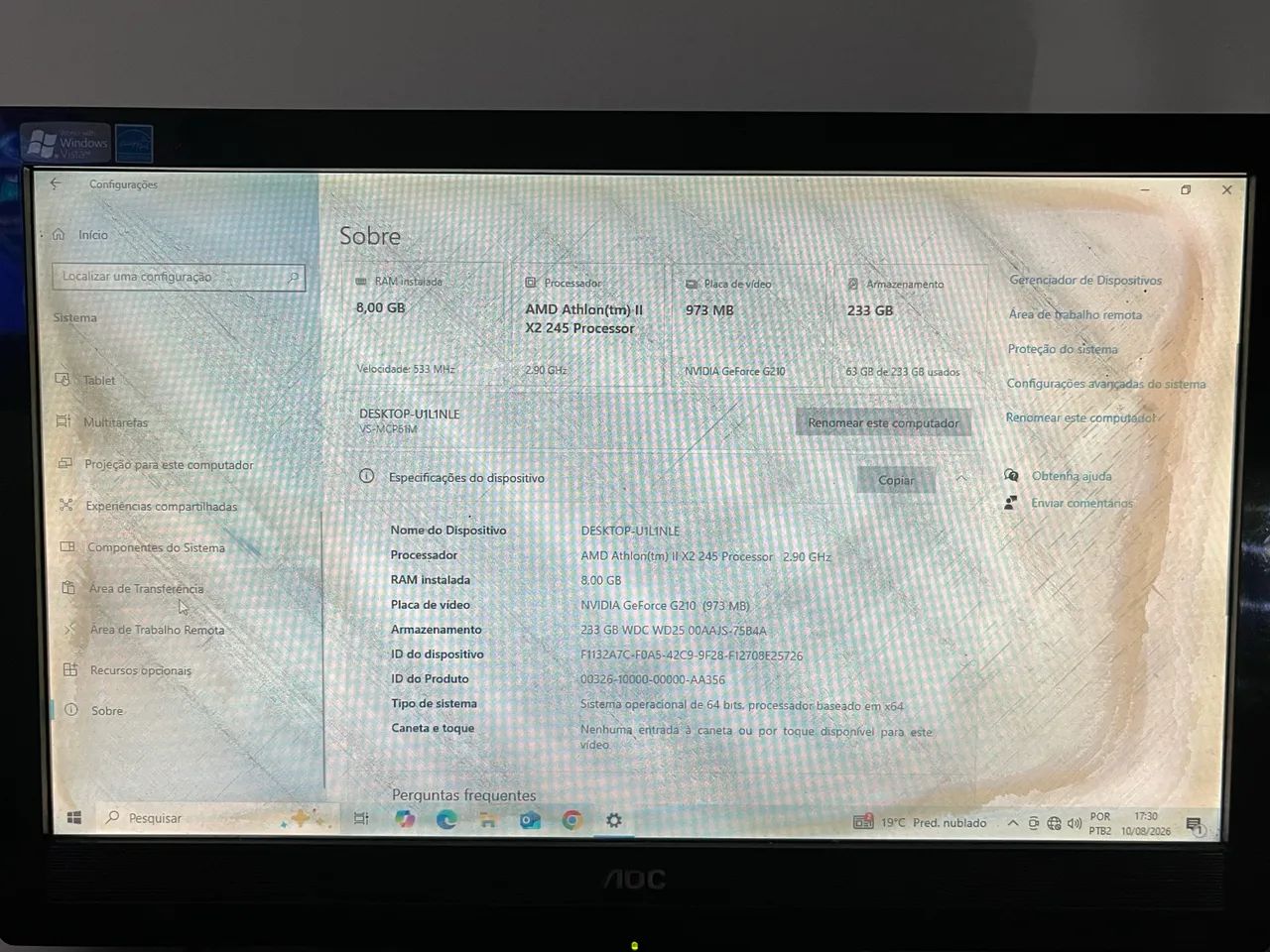 PC COMPLETO + MONITOR AOC  - Foto 2