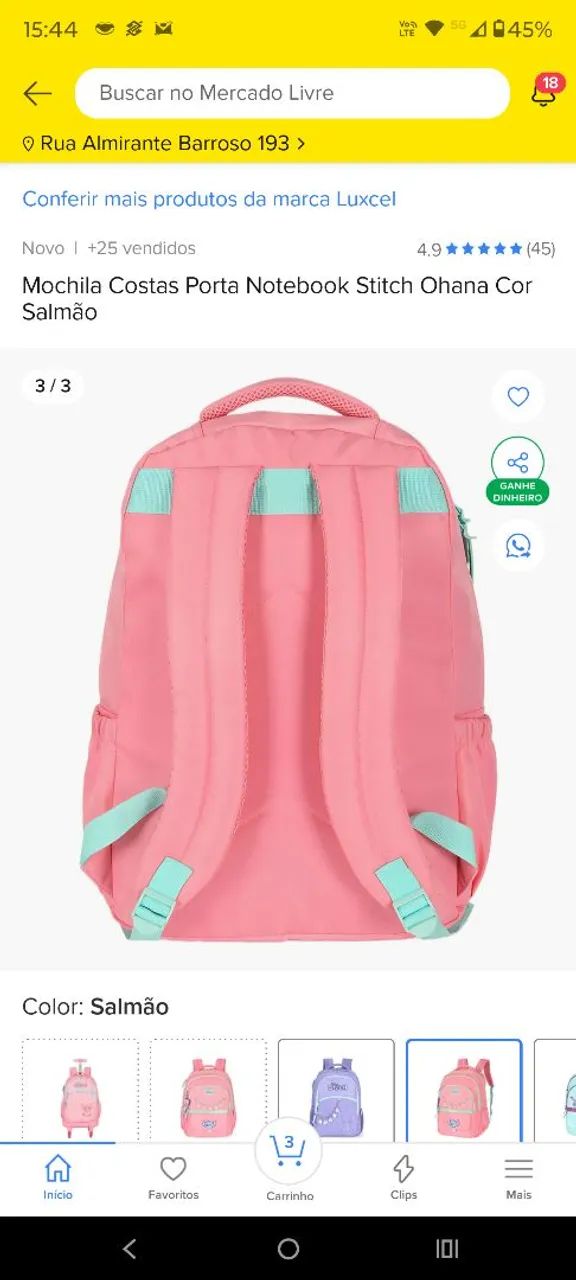 Mochila Stitch  - Foto 3