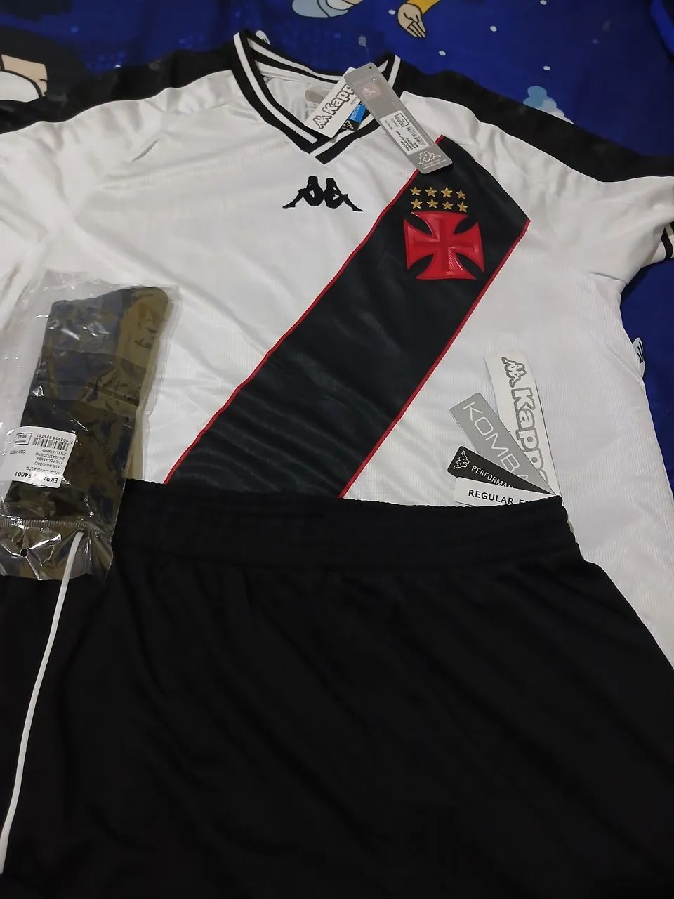 Kit camisa bermuda e meia do Vasco - Foto 3