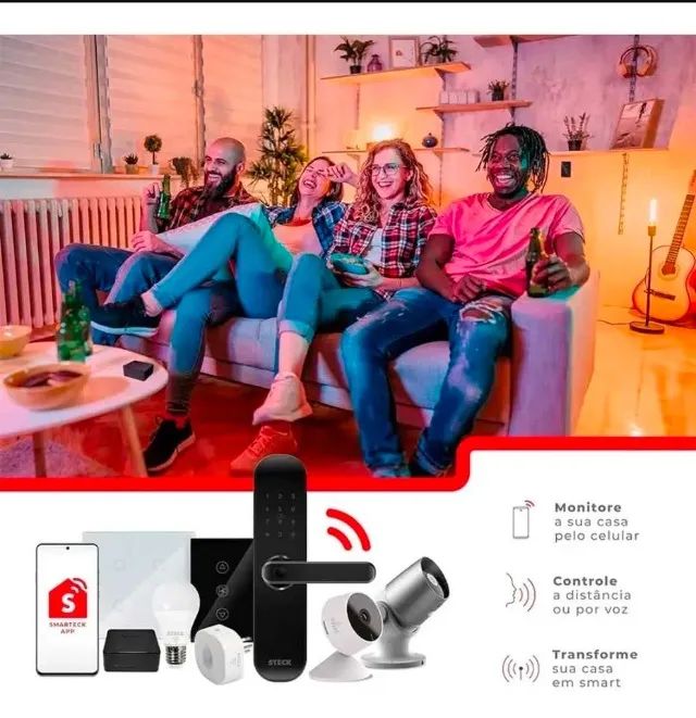 Câmera interna Smarteck Wifi SMBC1851 - Foto 2