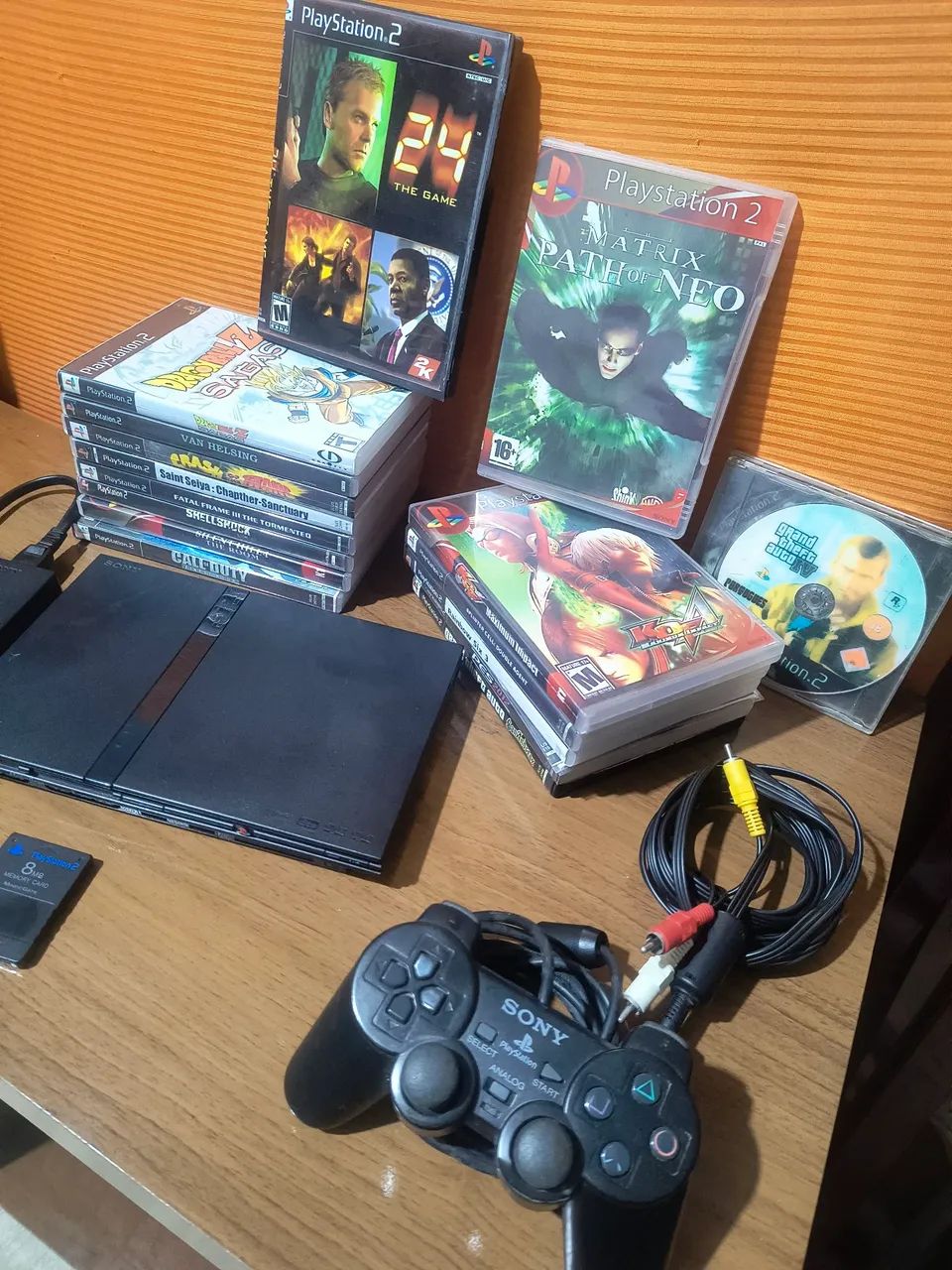 Playstation 2 slim funcionando perfeitamente 