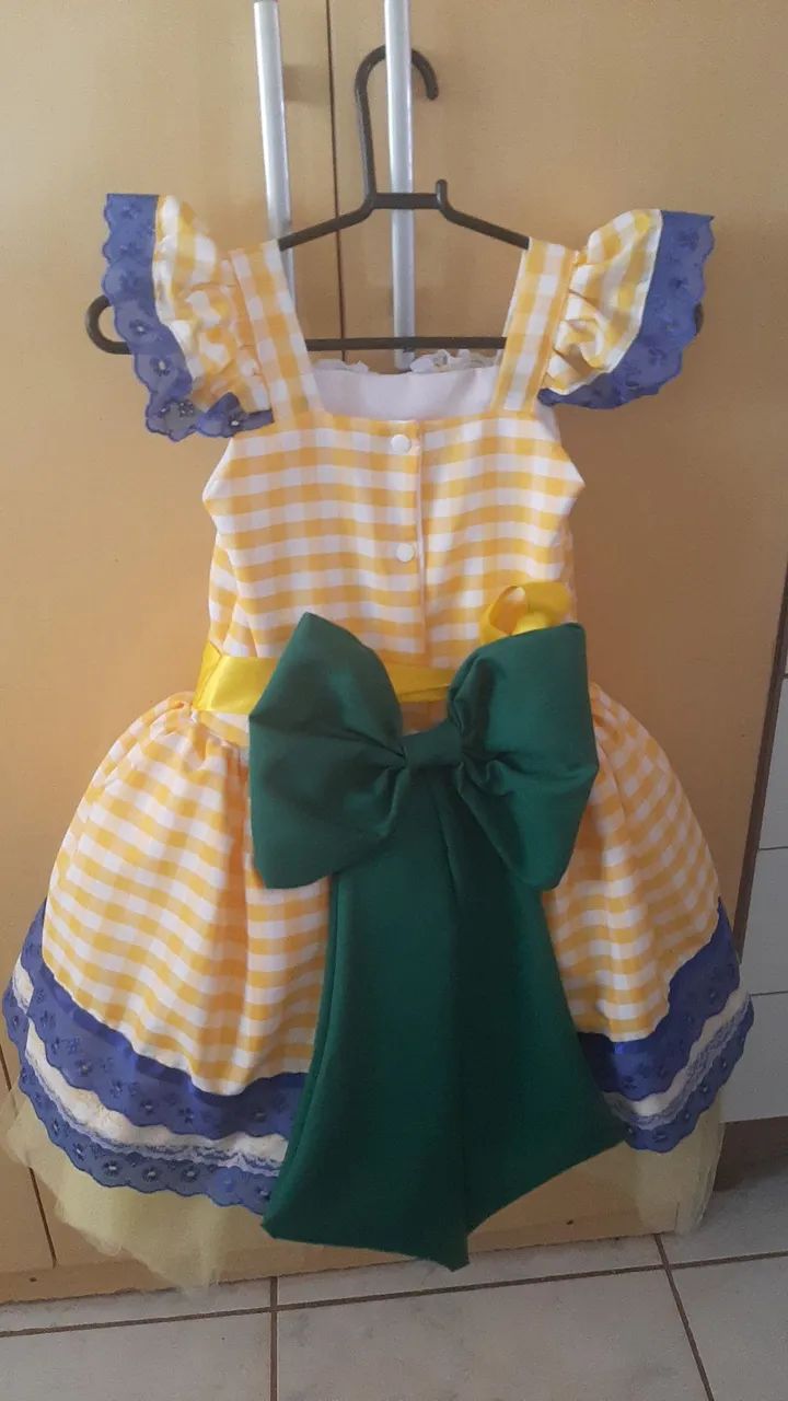 Vestido caipira do Brasil  - Foto 4