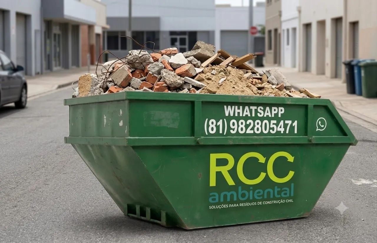METRALHA / ENTULHO / PAPA METRALHA / RCC / RESÍDUOS / RECIFE