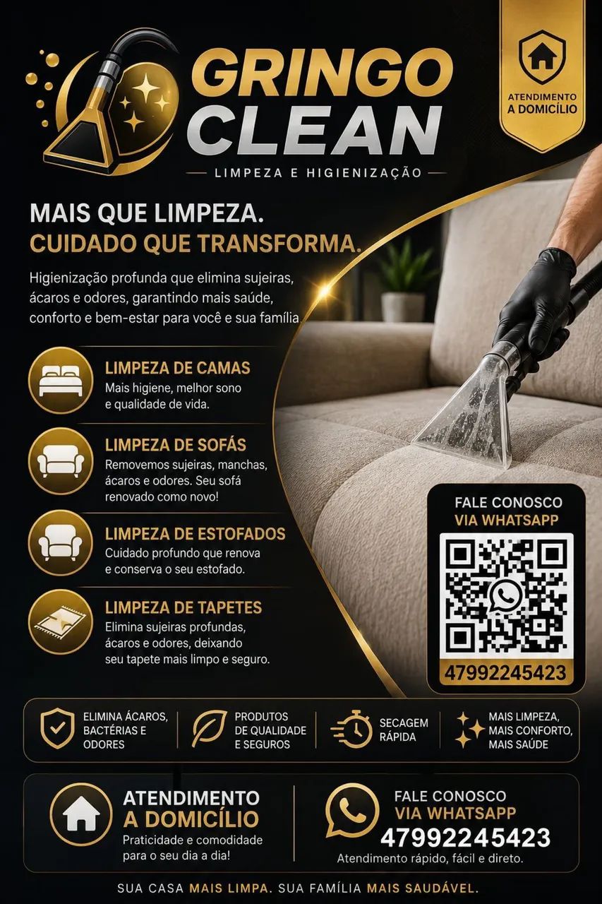 Limpeza Profissional de Sofás, Colchões e Cortinas