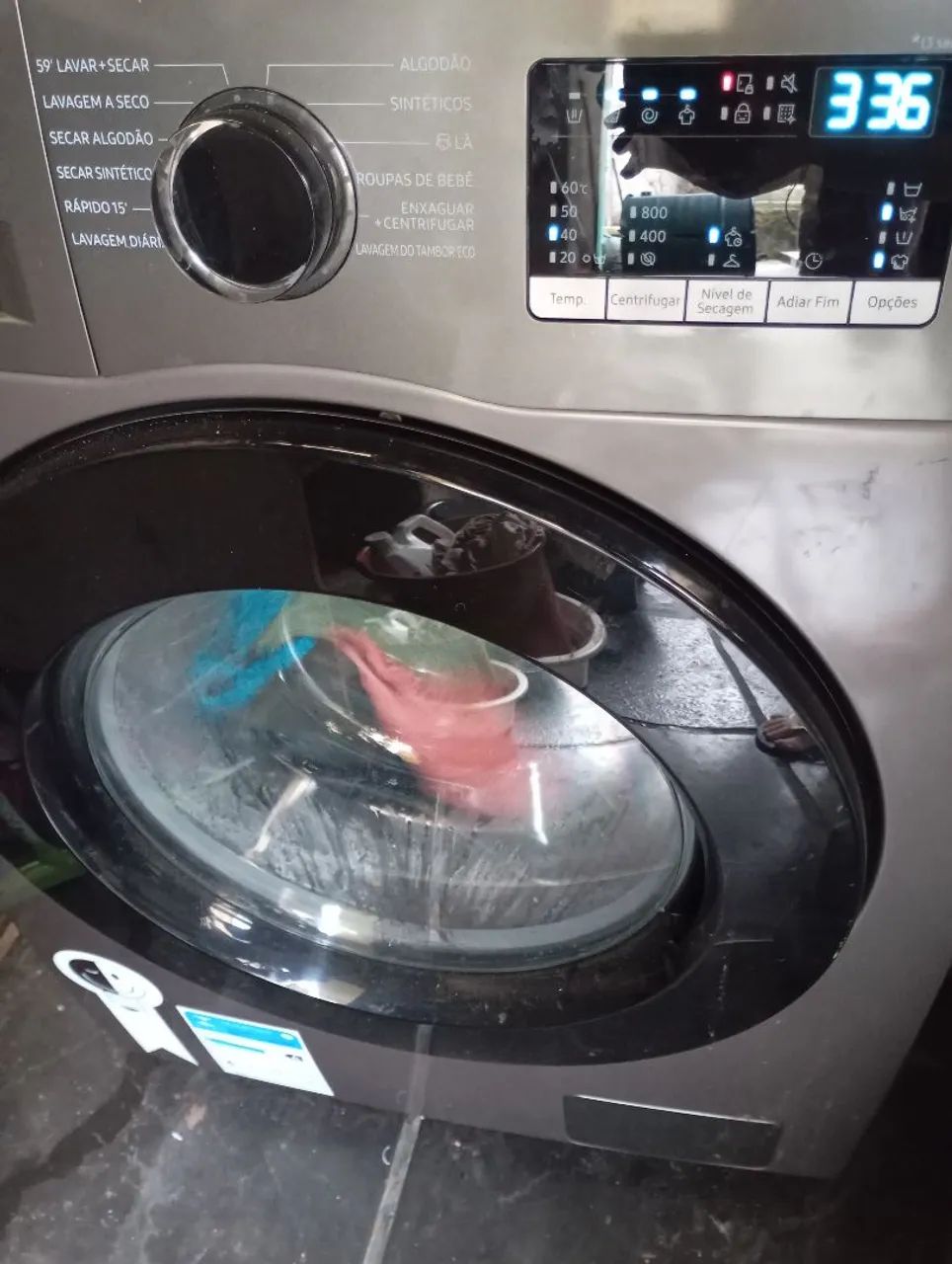 Lava e seca Samsung WD1M4 - Foto 2