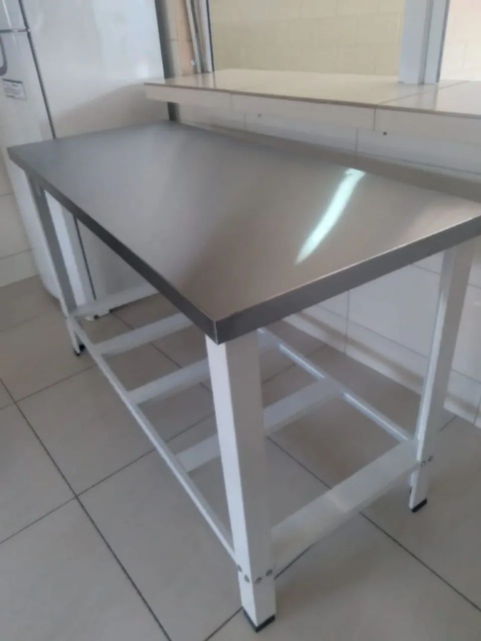 Mesa de inox Nova 1,20 metros 