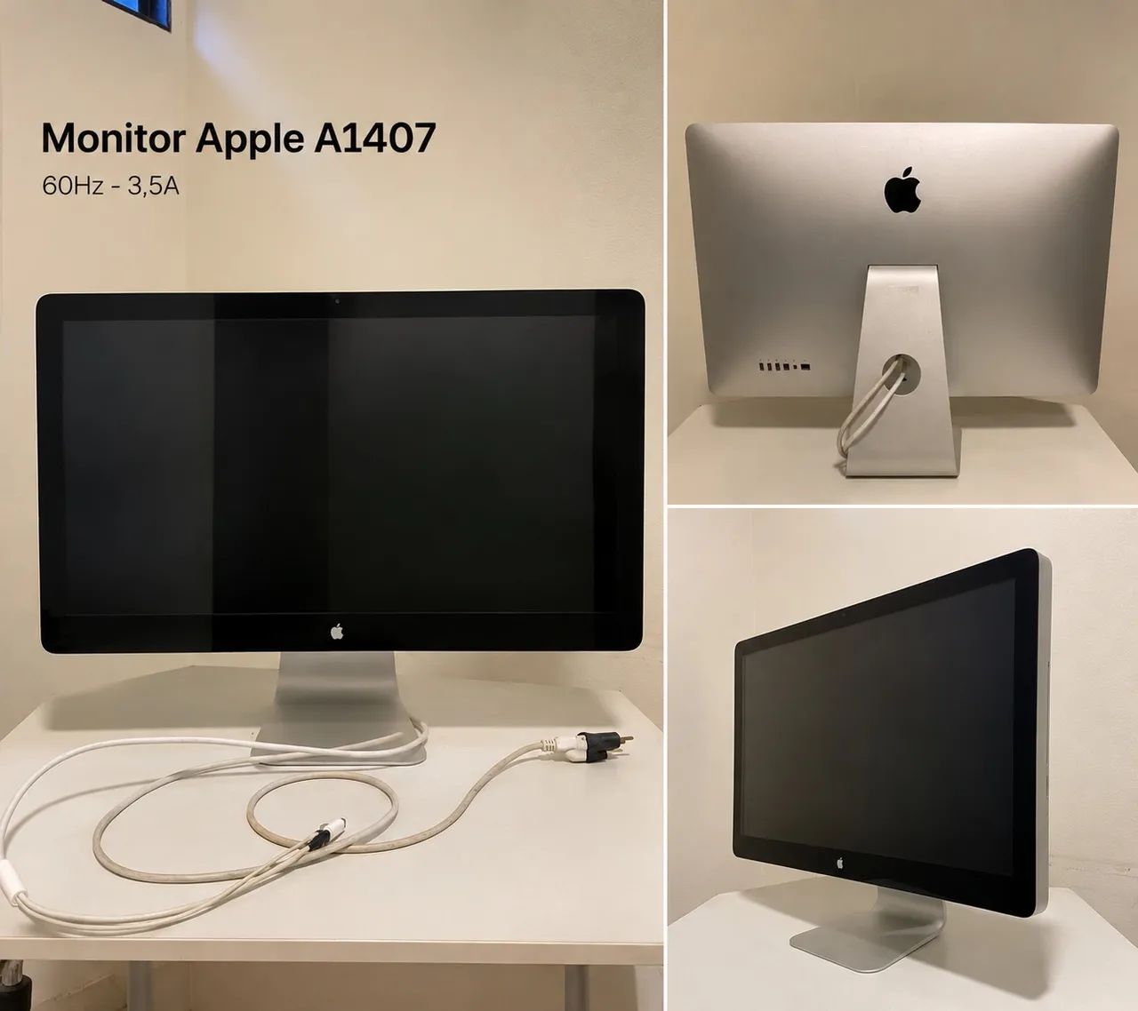 Apple Thunderbolt Display 27インチA1407 Monitor Apple 27? polegadas A1407 (Thunderbolt Display