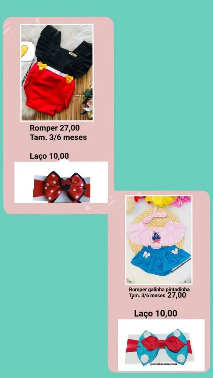 Romper temático bebê  - Foto 5