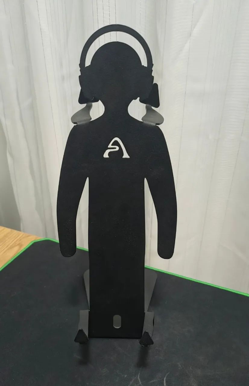Suporte de smartphone e headset