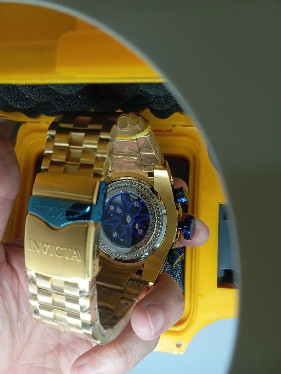 Relógio invicta Zeus Skeleton, linha Premium AAA  - Foto 5