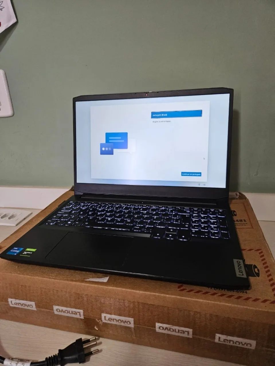 Notebook Lenovo IdeaPad Gaming 3i Intel i5 | 8GB RAM | 512GB SSD 