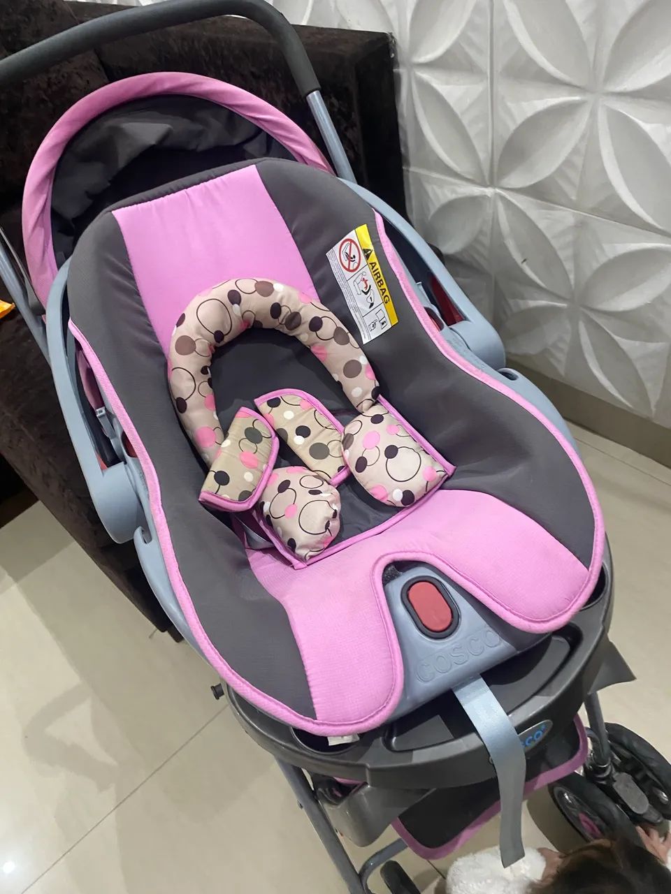 Carrinho cosco kids + bebê conforto  - Foto 2