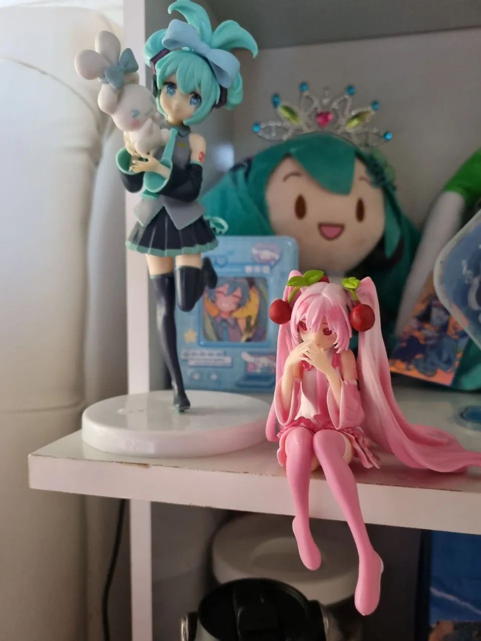 Figure Hatsune Miku Cinnamonroll e Sakura Noodle Stopper (Bootleg)r 