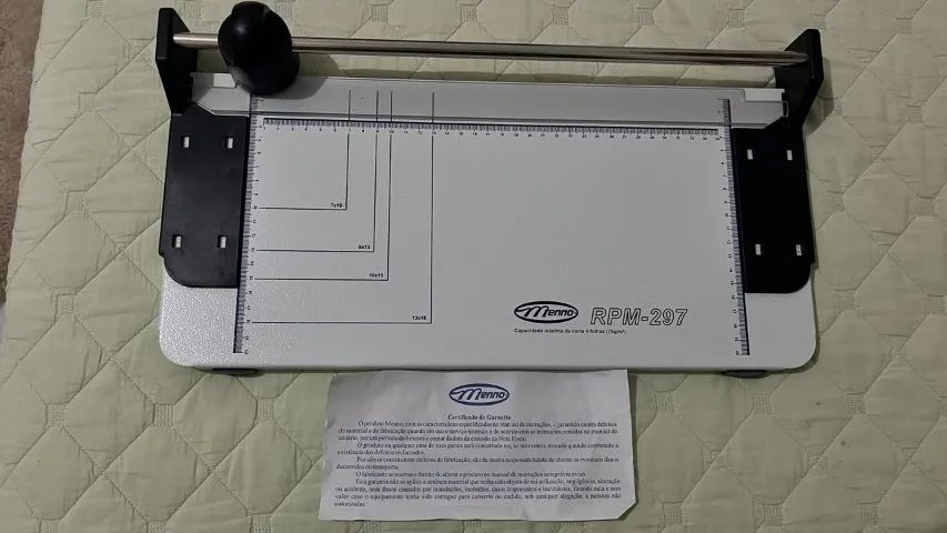 Refiladora de papel Menno - pouquissimo usada em perfeito estado - Foto 2