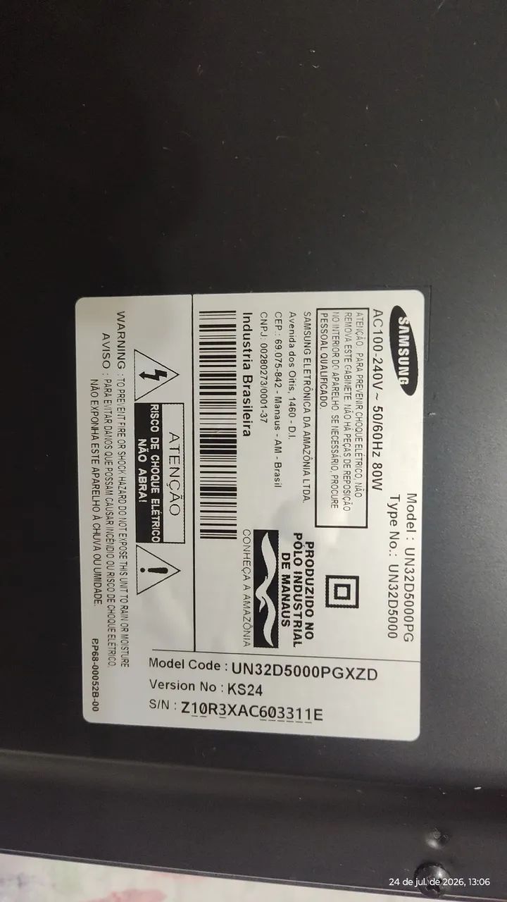 Tv Samsung 32 polegadas ( não smart ) - Foto 2