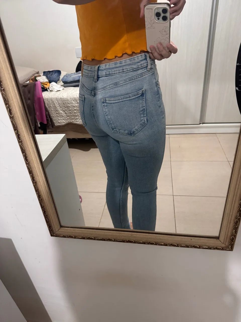 Calça jeans zara - Foto 4