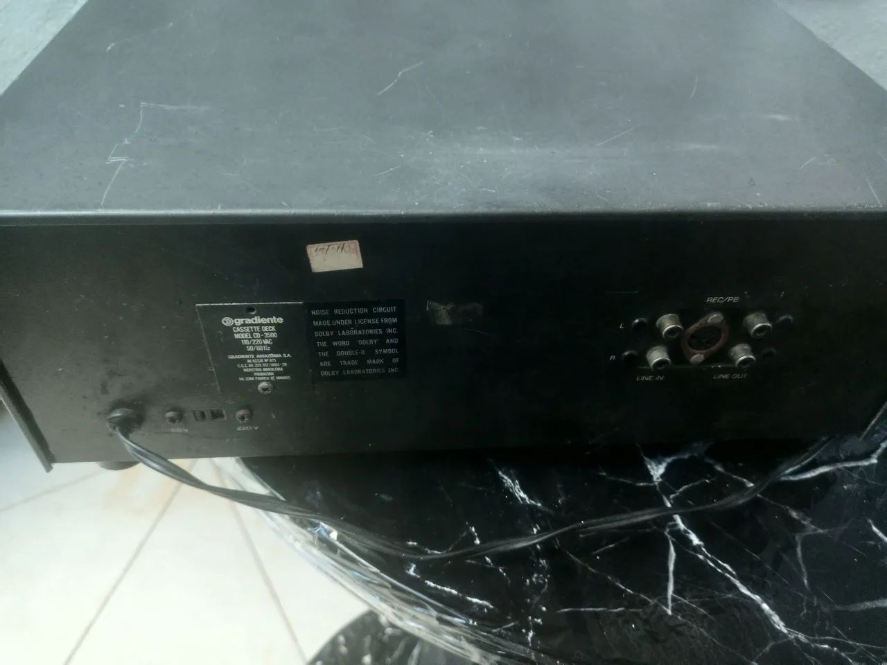 Tape deck gradiente cd 3500 - Foto 2