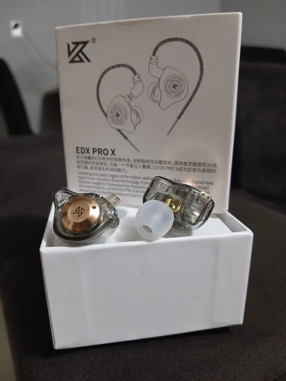 Fone KZ EDX Pro X - Original e Lacrado