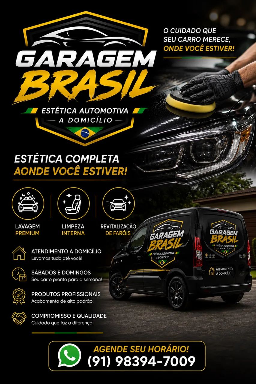 Estética automotiva a domicílio 