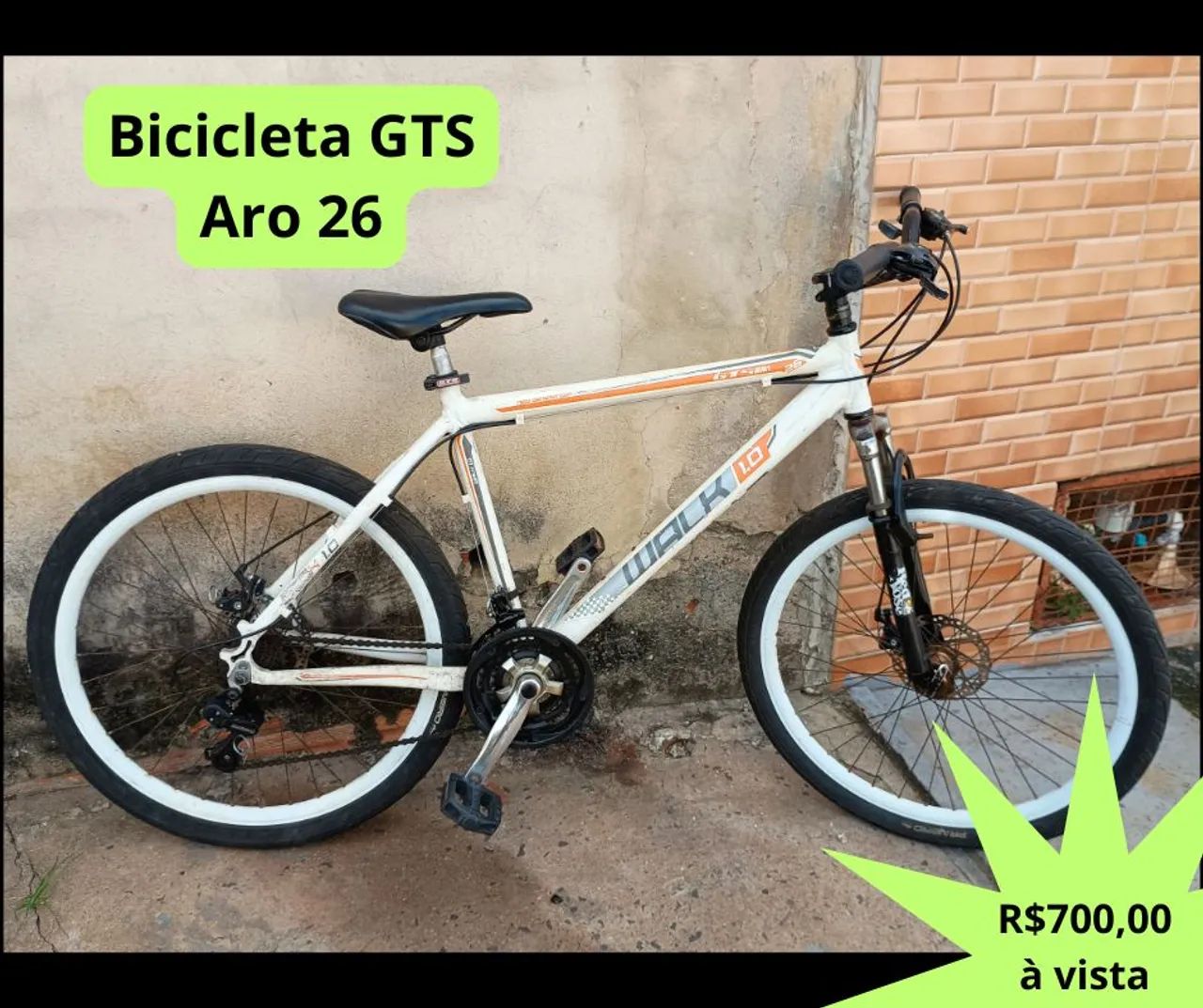 Bicicleta GTS Aro 26 