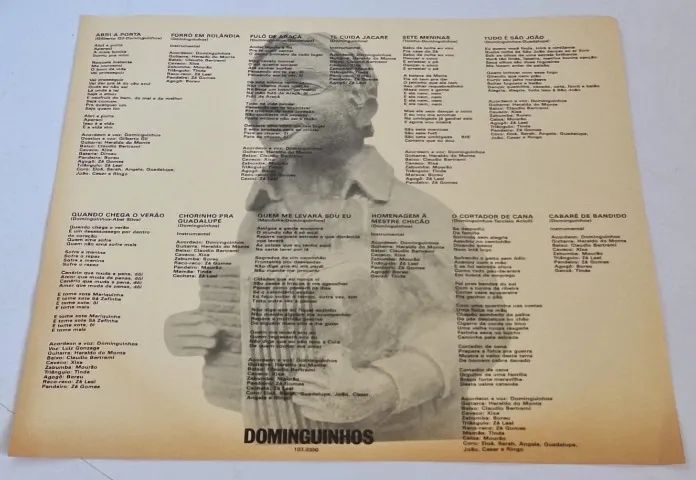 Vinil Dominguinhos Quem Me Levará Sou Eu LP Original - Foto 3