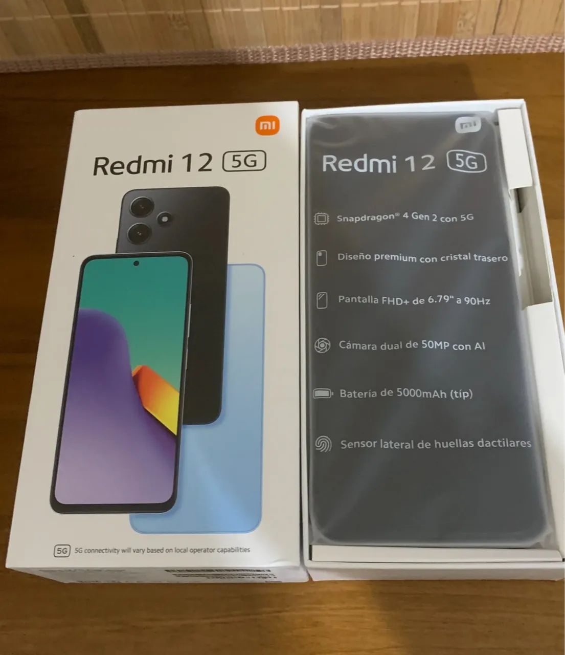 Xiaomi Redmi 12 5G 128GB Prata 4GB RAM 128GB - Celulares e