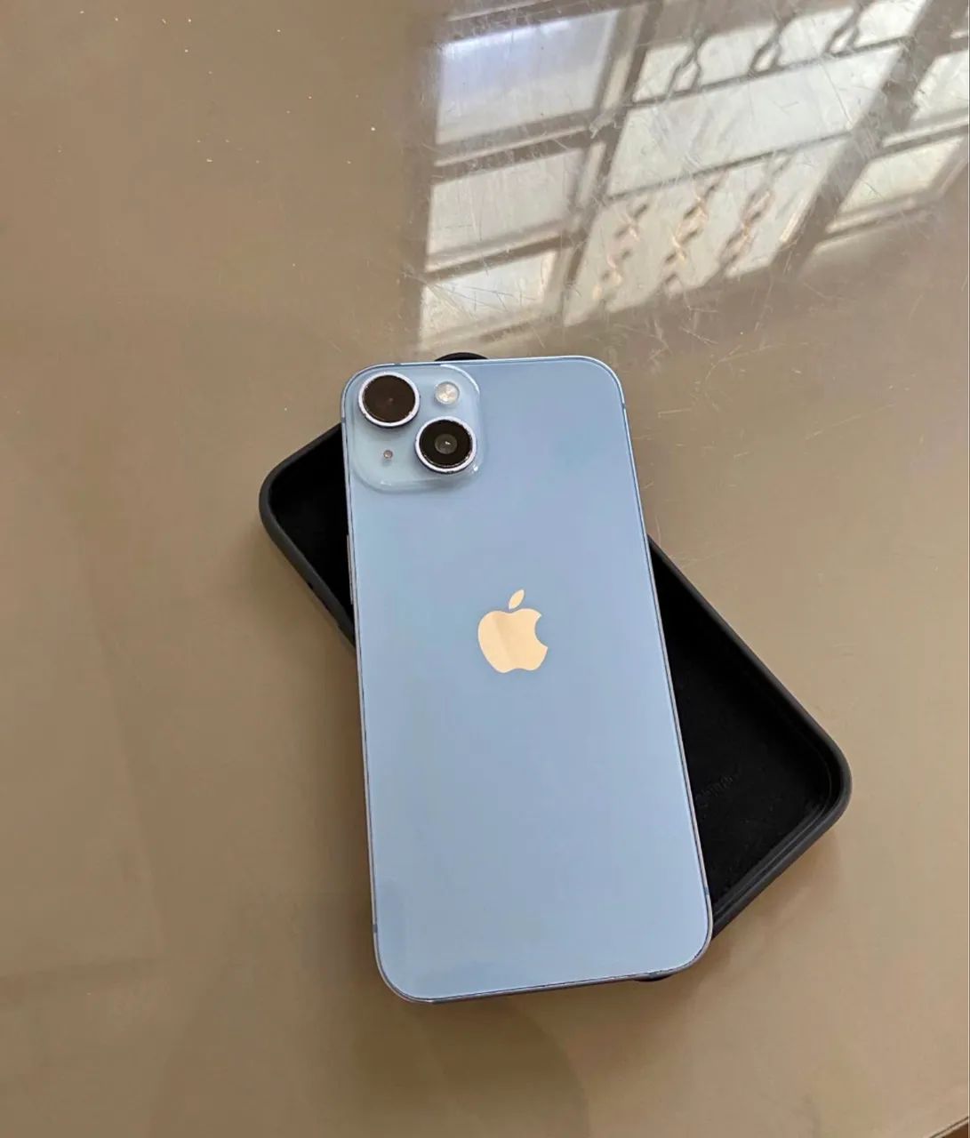 iPhone 14 azul 128GB 6 meses de garantia 