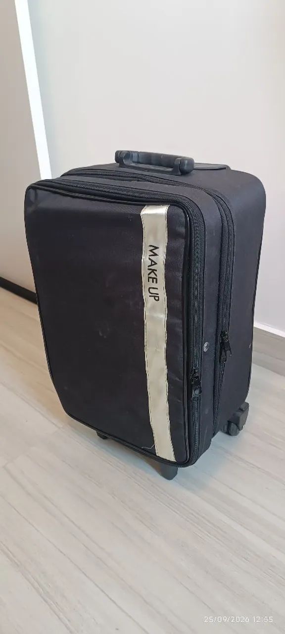 Mala / Maleta de Rodinha para Maquiagem 