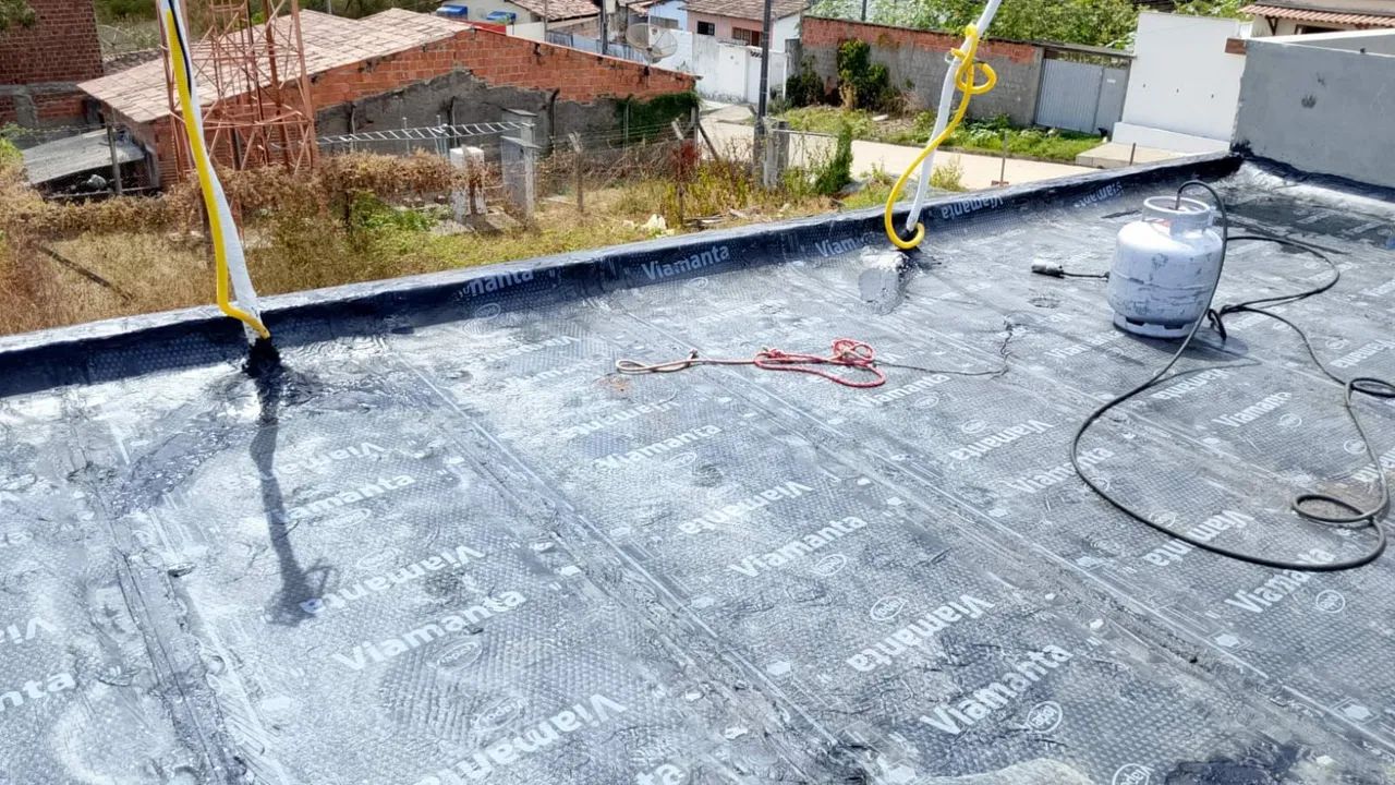Manteiro profissional manta asfáltica 
