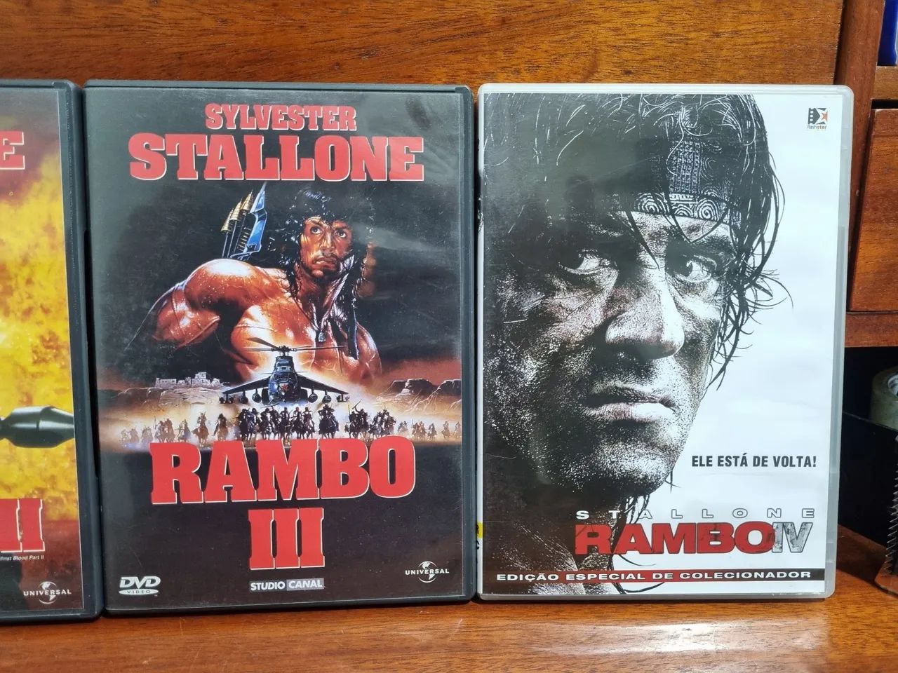 Coleção 4 dvds rambo - Foto 2