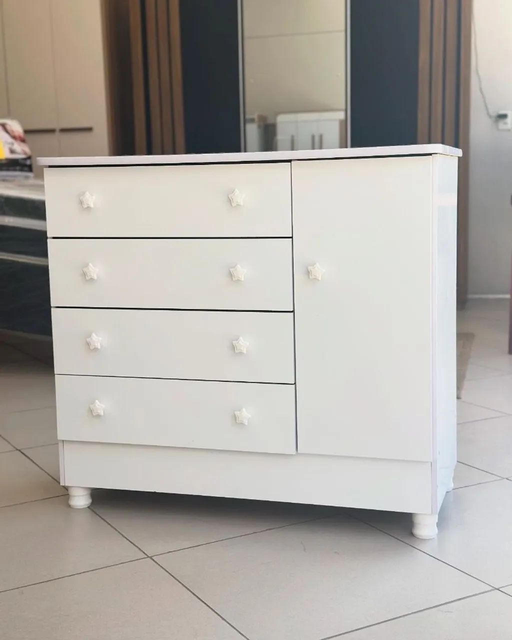 CÔMODA E BERÇO, MONTAGEM GRATIS 