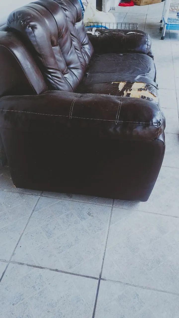 Sofá dois lugares usado - Foto 2