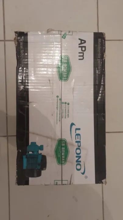 Bomba Periférica Monofásica Lepono  APM 75L 220V 60HZ - Foto 4