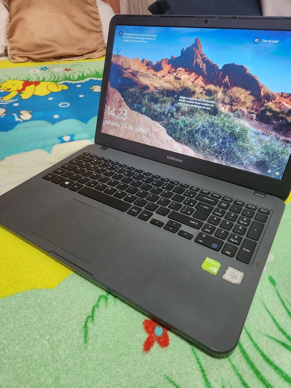 Notebook i5 7 geração Placa de vídeo dedicada  - Foto 4