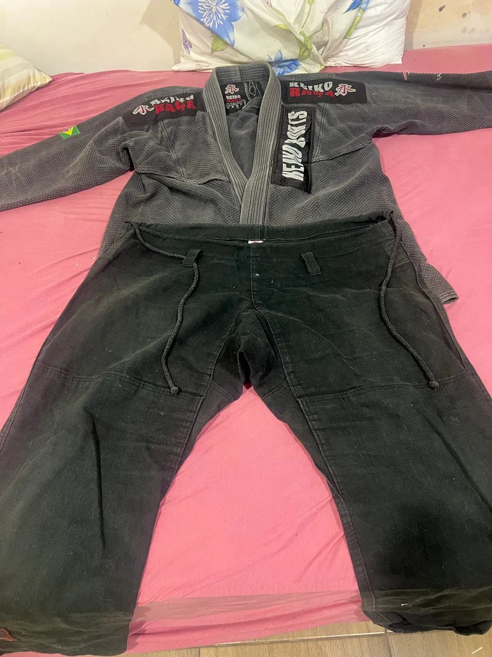 Kimono Keiko Preto  A4  - Foto 2