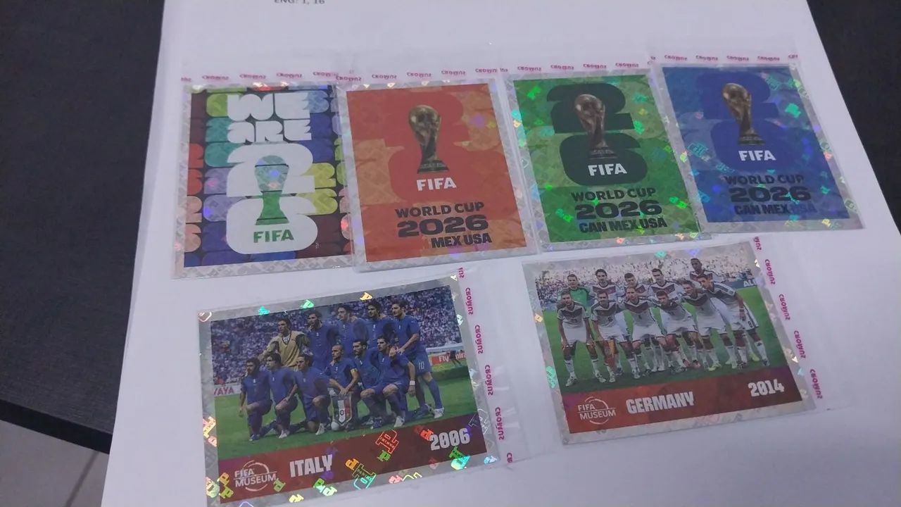 Figurinhas da Copa 2026 a partir de 1,00 a unidade - Foto 5