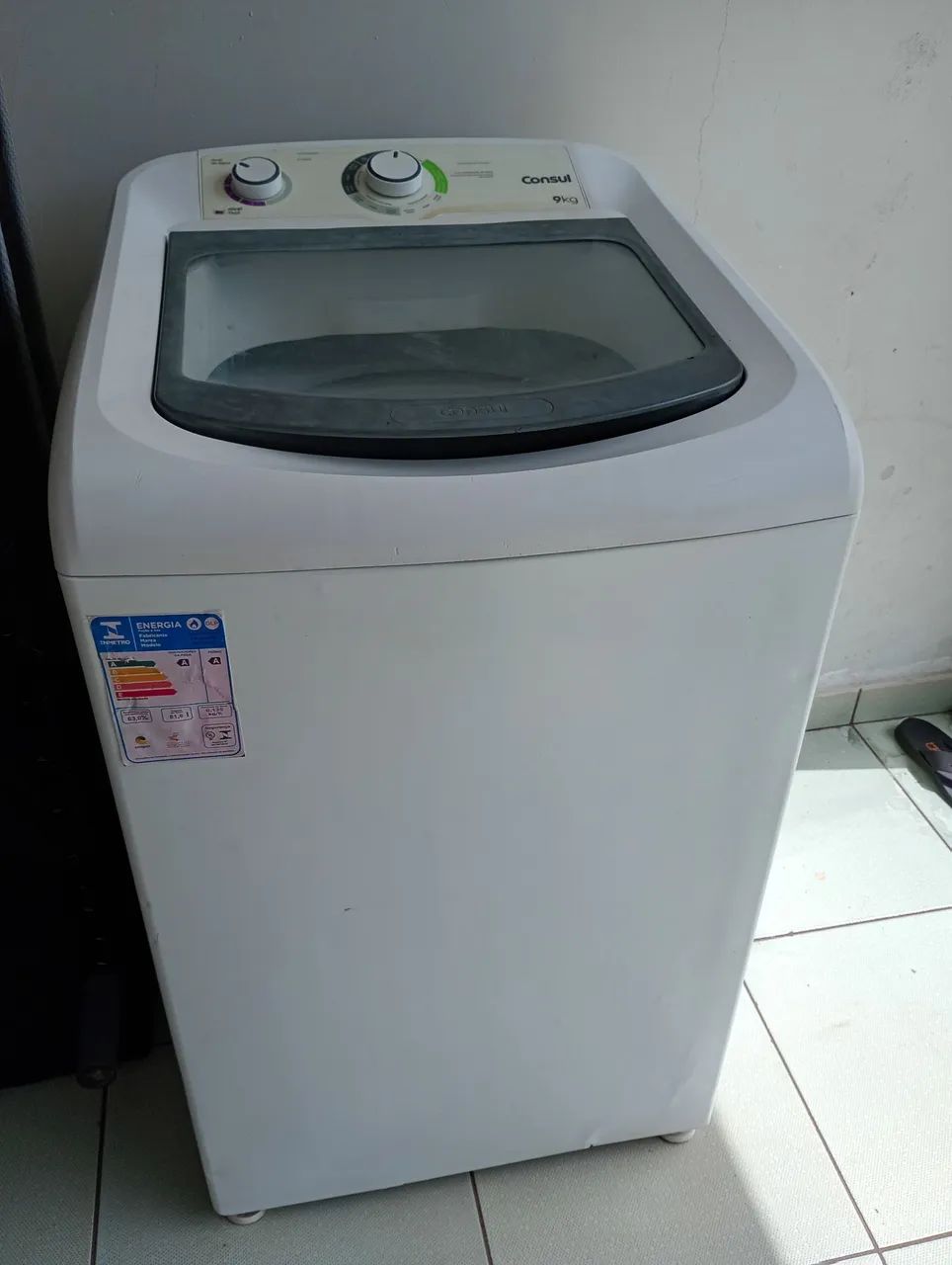 Máquina de lavar 9kg consul